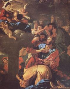 Nicolas Poussin The VIrgin of the Pillar Appearing to ST James the Major (mk05) China oil painting art